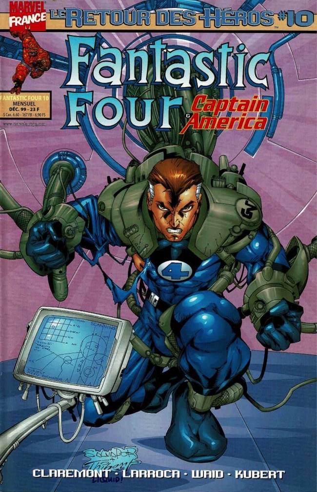 Marvel - Le Retour Des Héros - Fantastic Four &amp; Captain America - #10 - (Décembre 1999)
