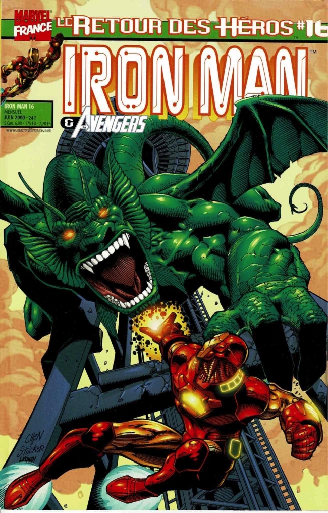 Marvel - Le Retour Des Héros - Iron Man &amp; The Avengers - #16 - (Juin 2000)