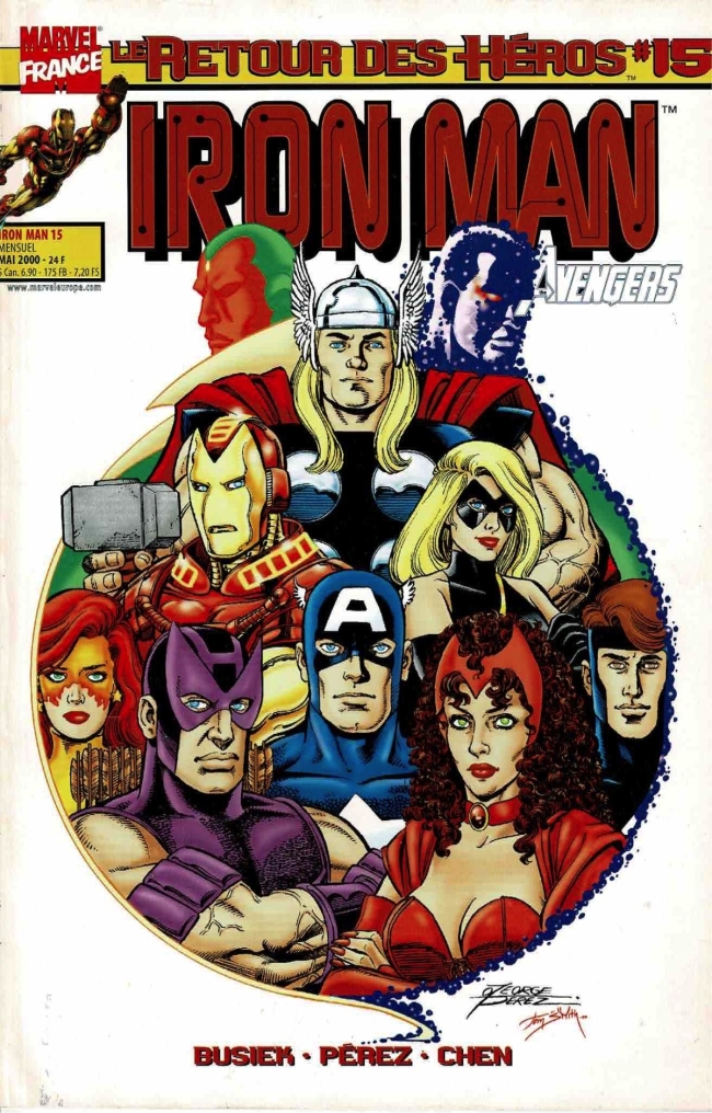 Marvel - Le Retour Des Héros - Iron Man &amp; The Avengers - #15 - (Mai 2000)