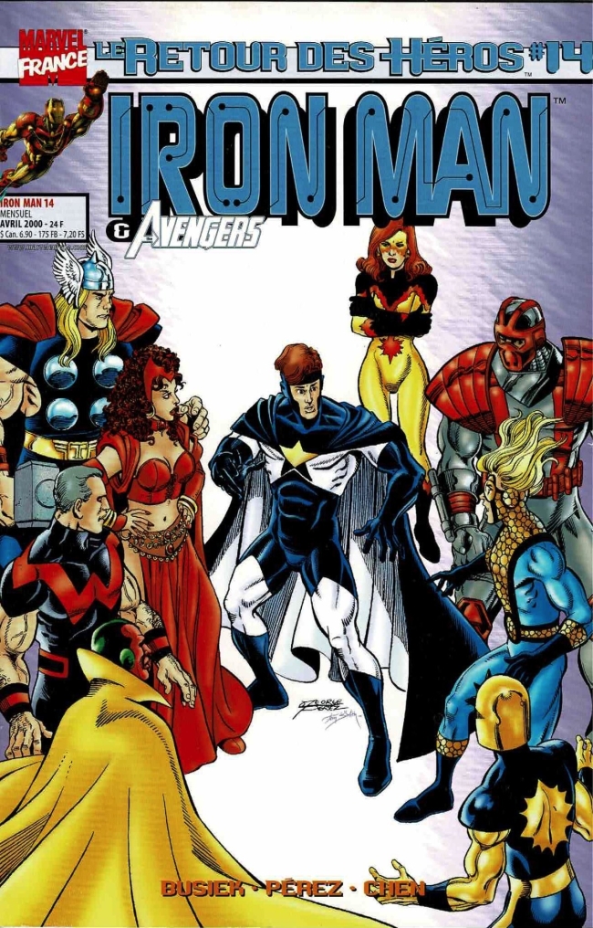 Marvel - Le Retour Des Héros - Iron Man &amp; The Avengers - #14 - (Avril 2000)