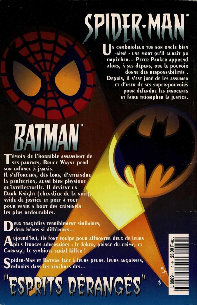 Marvel - Spider-Man &amp; Batman - HS N°1 -  (Avril 1996)