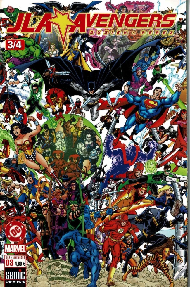 Marvel - JLA / Avengers - #¾  - Busiek . Pérez