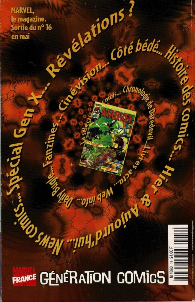 Marvel - Le Magazine De L'Araignée - Spide-Man - #16 (Mai 1998)