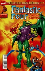 Marvel - Le Retour Des Héros - Fantastic Four &amp; Captain America - #17 - (Juillet 2000)